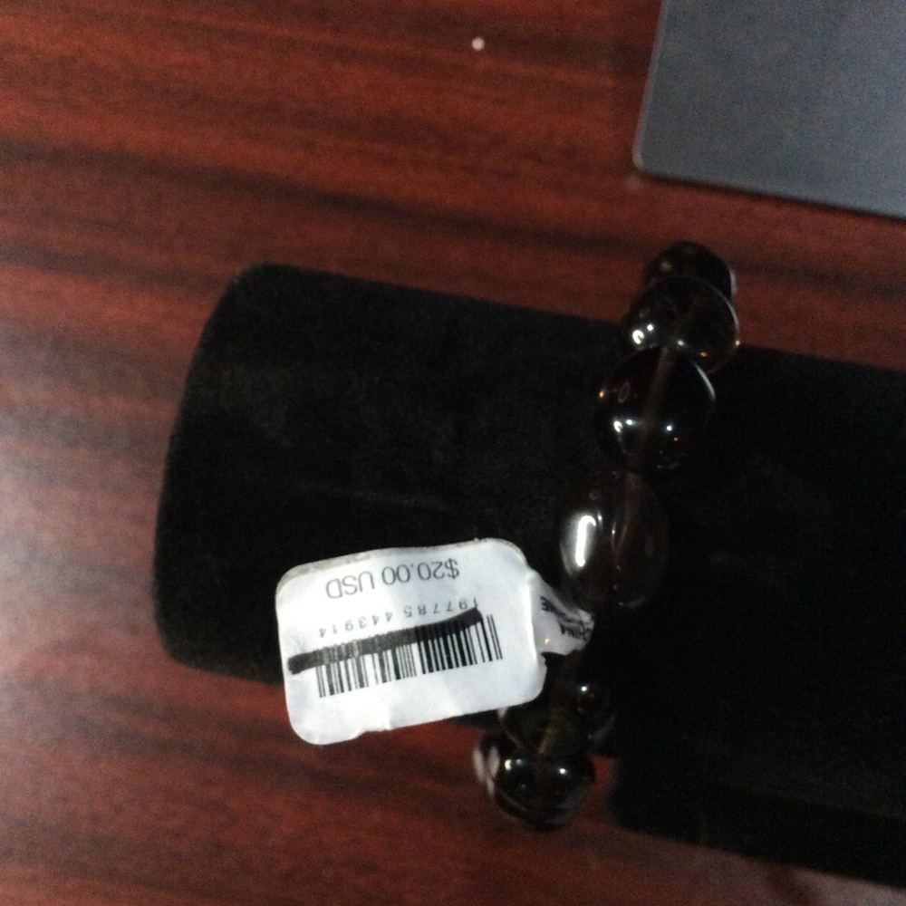 Free People Black Beaded Bracelet - Picture 2 of 2